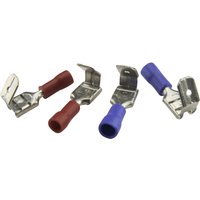 Abzweigflachstecker-Set 1,5/2,5mm² Inhalt 10x1,5 mm rot, 10x2,5 mm blau Aderendhülsen Abzweigflachstecker-Set 1,5/2,5mm² Inhalt 10x1,5 mm rot, 10x2,5 mm blau Aderendhülsen von WEITERE