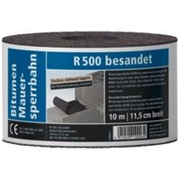 Weitere - Bitumen-Mauersperrbahn r 500 besandet 10 x 0,115 m = 1,15 m² schwarz Dachpappe & Bitumen von WEITERE