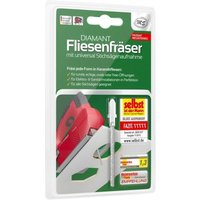 Diamant Fliesenfräser für Stichsägen mit Universal-Aufnahme Fliesenwerkzeug von WEITERE