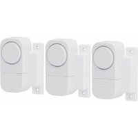 Fenster & Türalarm weiß 3er Pack weiß, ohne Bohren Sonstige Fenster & Türalarm weiß 3er Pack weiß, ohne Bohren Sonstige von WEITERE