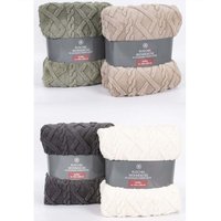 Fleecedecke Jacquard Sherpa 150 x 200 cm 4-fach sortiert Fleecedecke Jacquard Sherpa 150 x 200 cm 4-fach sortiert von WEITERE