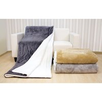 Fleecedecke Sherpa 150 x 200 cm 3-fach sortiert Fleecedecke Sherpa 150 x 200 cm 3-fach sortiert von WEITERE