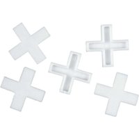 Fliesenkreuze 2 mm, 500 Stück Fliesenwerkzeug von Connex