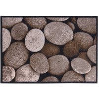 Fußmatte Rinaldo stones taupe, 50 x 70 cm Fußmatte von WEITERE