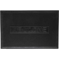 Fußmatte Welcome schwarz 40 x 60 cm Fußabtreter Schmutzmatte Schmutzfangmatte von WEITERE