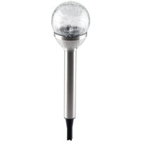 Led Solarleuchte Glas rgb 34 cm Solarleuchte von Grundig