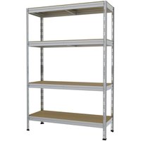 Schwerlastregal 180 x 120 x 45 cm 4 Holzböden 1200 kg Regalsysteme Schwerlastregal 180 x 120 x 45 cm 4 Holzböden 1200 kg Regalsysteme von WEITERE