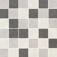 Mosaikfliese Stone Quadrat 30 x 30 cm beige-grau Steinmaß ca. 5 x 5 cm Mosaikfliesen von WEITERE