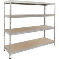 Weitere - Rivet Metallsteckregal xxl 180 x 180 x 60 cm Lagerregal Schwerlastregal Regal von WEITERE