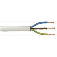 Schlauchleitung H05VV-F 3 x 1,5 - 10 Meter weiß Gummileitung Leitung Kabel Schlauchleitung H05VV-F 3 x 1,5 - 10 Meter weiß Gummileitung Leitung Kabel von WEITERE