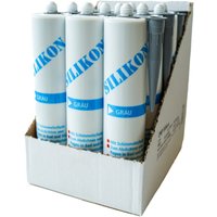 Silikon grau 280 ml 12 St. Kartonabnahme Silikon Silikon grau 280 ml 12 St. Kartonabnahme Silikon von WEITERE