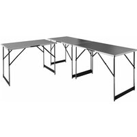 Weitere - Tapeziertisch Aluminium 300 x 60 cm 3teilig Mehrzwecktisch von WEITERE