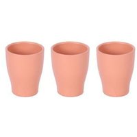 Übertopf Carly Ø 7 x 10 cm toscane orange matt Übertopf Carly Ø 7 x 10 cm toscane orange matt von WEITERE