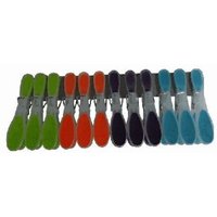 Wäscheklammer 24 Stk Kunststoff mit Softgrip Wäscheklammern Klammern Wäscheklammer 24 Stk Kunststoff mit Softgrip Wäscheklammern Klammern von WEITERE
