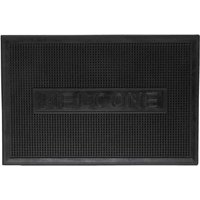 Weitere - Fußmatte Welcome schwarz 40 x 60 cm Fußabtreter Schmutzmatte Schmutzfangmatte von WEITERE