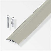 Alfer Niveauausgleichs-Profil + Dübel-System 0.9 m, 40 mm, Alu, titan Metall- und Stahlprofile von WEITERE