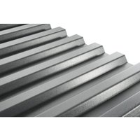 Weitere - PVC-Wellplatte Trapez 70/18 200 x 90 cm 1,2 mm grau Kunststoffbedachung von WEITERE
