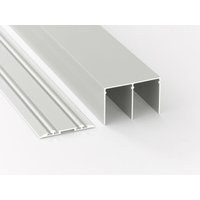 Schienen-Bausatz Rapid Aluminium, silber eloxiert Schiebe-Elemente von WEITERE