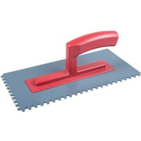 Zahnglättekelle 280 x 140 mm, Zahnung 6 x 6 mm Kunststoff Fliesenwerkzeug Zahnglättekelle 280 x 140 mm, Zahnung 6 x 6 mm Kunststoff Fliesenwerkzeug von WEITERE