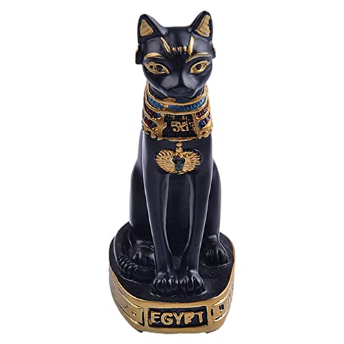 WEITING Ägyptische Katze - Skulptur der Göttin des Schutzes des alten Ägypten - Harz aus der Kollektion Handwerk Statue Katze Ornament Geschenk Home Garden Decor WEITING Ägyptische Katze - Skulptur der Göttin des Schutzes des alten Ägypten - Harz aus der Kollektion Handwerk Statue Katze Ornament Geschenk Home Garden Decor von WEITING