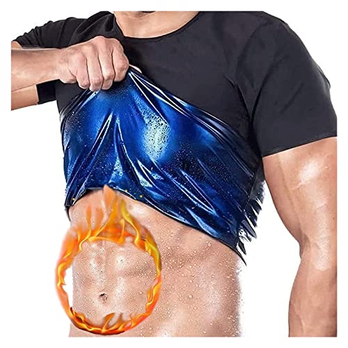 WEITING Ärmellose Herren-Fitness-Weste Bodybuilding-Kleidung Zum Abnehmen, Training, Fitness, Extra Starkes Neopren Shapewear Saunaanzug (Color : Men, Size : 3XL) von WEITING