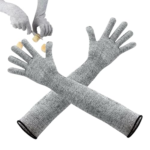 WEITING Lange Gartenhandschuhe - Stichfeste Lange Gartenhandschuhe - Für Schneiden Zupfen Jäten Gärtnern Reinigen von WEITING