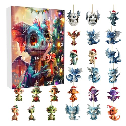 weiting 2025 Weihnachts-Adventsdrache | 24 Acryl-Christbaumschmuck | Wohnaccessoires Für Geburtstag Erntedankfest Wohnung Studentenheim Schulzimmer Büro | Festliche Dekoration Für Haus Party weiting 2025 Weihnachts-Adventsdrache | 24 Acryl-Christbaumschmuck | Wohnaccessoires Für Geburtstag Erntedankfest Wohnung Studentenheim Schulzimmer Büro | Festliche Dekoration Für Haus Party von WEITING