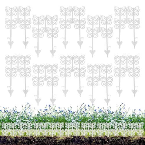 weiting Dekorativer | ZierMit Schmetterlings-Deko Für Garten | 10 Stück Kantenschutz Tierbarriere Deko Für Garten Rasen Blumenbeet Weg weiting Dekorativer | ZierMit Schmetterlings-Deko Für Garten | 10 Stück Kantenschutz Tierbarriere Deko Für Garten Rasen Blumenbeet Weg von WEITING