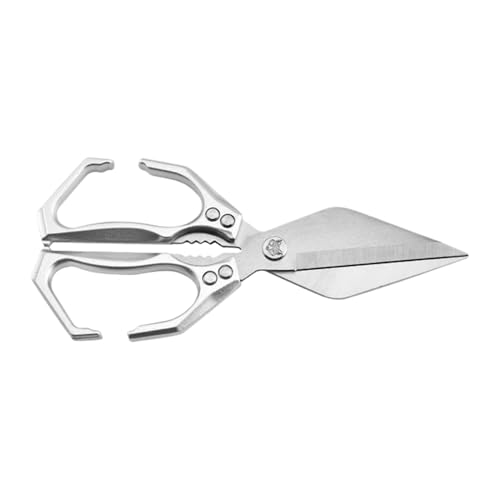 weiting Geflügelschere, Edelstahl Meeresfrüchte Schere, Robuste Kochschere Für Huhn Schneiden Truthahn Krabben Knacken von WEITING