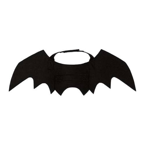 weiting Katzen Halloween Kostüme | Halloween Katze Flügel Party Cosplay Kleidung,Lustige Verkleidung Accessoires Für Welpen Festliche Umzüge Feiern Urlaub Fotoshootings von WEITING