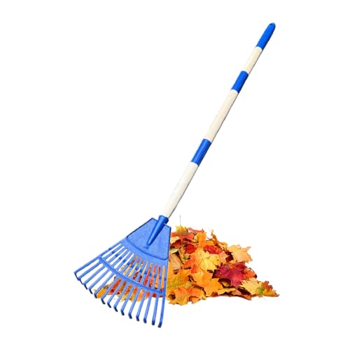 weiting Laubrechen Für Rasen 14-Zinken, Rasenrechen Für Terrasse, Mit Ergonomischem Griff Für Garten Landschaft Camping Outdoor Rasen weiting Laubrechen Für Rasen 14-Zinken, Rasenrechen Für Terrasse, Mit Ergonomischem Griff Für Garten Landschaft Camping Outdoor Rasen von WEITING