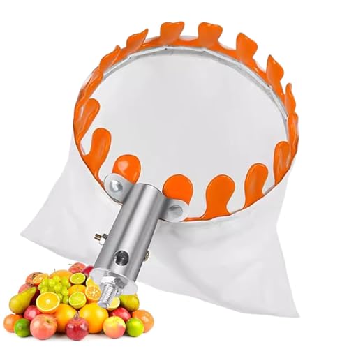 weiting ObstpflüCkmaschine - äPfelpflüCker - ObstpflüCker mit Stoffbeutel?Arbeitssparendes ObstpflüCkwerkzeug füR die Ernte Von äPfeln, Kirschen, Birnen und Pfirsichen von WEITING