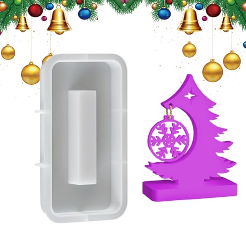weiting Weihnachtsformen Für Kerzen | Christmas Schneeflocke Harz Gießformen Für Kerzen | Bastelwerkzeuge Für Heimdekoration Kunsthandwerk | Kamin Schreibtisch Deko Bücherregal Büro Feiertagsparty von WEITING