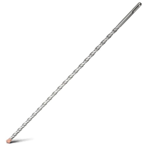Betonbohrungen, SDS Plus Mauerwerk Bohrer Bit Wolframkarbid Spitze Mehrere Größen for Beton Ziegel Stein(12mm x 500mm) von WEITINGKKK