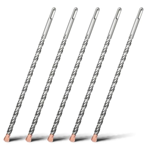 Betonbohrungen, SDS Plus Mauerwerk Bohrer Bit Wolframkarbid Spitze Mehrere Größen for Beton Ziegel Stein(14mm x 280mm x 5) von WEITINGKKK