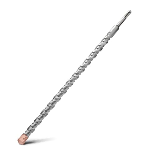 Betonbohrungen, SDS Plus Mauerwerk Bohrer Bit Wolframkarbid Spitze Mehrere Größen for Beton Ziegel Stein(22mm x 460mm) von WEITINGKKK