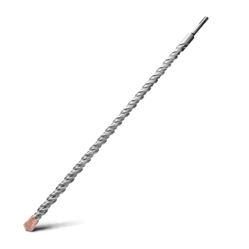 Betonbohrungen, SDS Plus Mauerwerk Bohrer Bit Wolframkarbid Spitze Mehrere Größen for Beton Ziegel Stein(22mm x 600mm) von WEITINGKKK