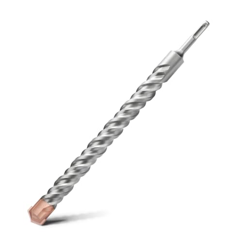 Betonbohrungen, SDS Plus Mauerwerk Bohrer Bit Wolframkarbid Spitze Mehrere Größen for Beton Ziegel Stein(25mm x 350mm) von WEITINGKKK