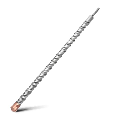 Betonbohrungen, SDS Plus Mauerwerk Bohrer Bit Wolframkarbid Spitze Mehrere Größen for Beton Ziegel Stein(30mm x 600mm) von WEITINGKKK