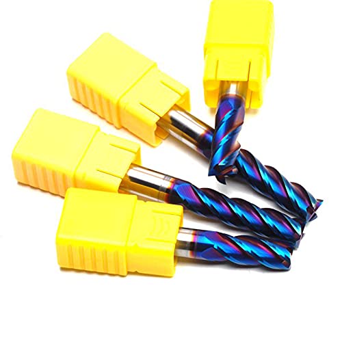 CNC-Fräswerkzeuge, 8 mm 4-Flöten HRC65 Wolframstahl Vertikalfräser CNC 8x8x75L-4F 3-10 Stück(10pcs) von WEITINGKKK