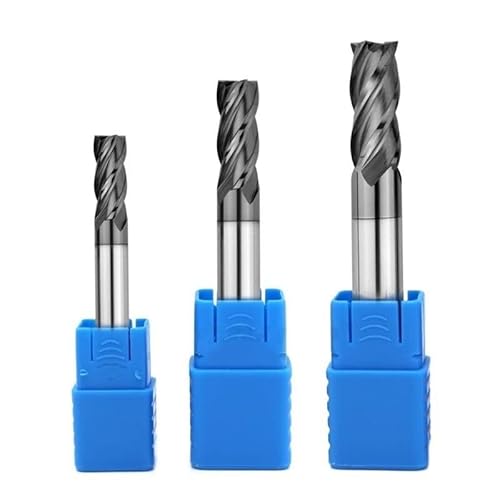 CNC-Fräswerkzeuge, HRC50 Wolframstahl-Schaftfräser, legierte Goldbeschichtung, CNC-Bearbeitung, mehrere Größen(4.0mmX50L) von WEITINGKKK