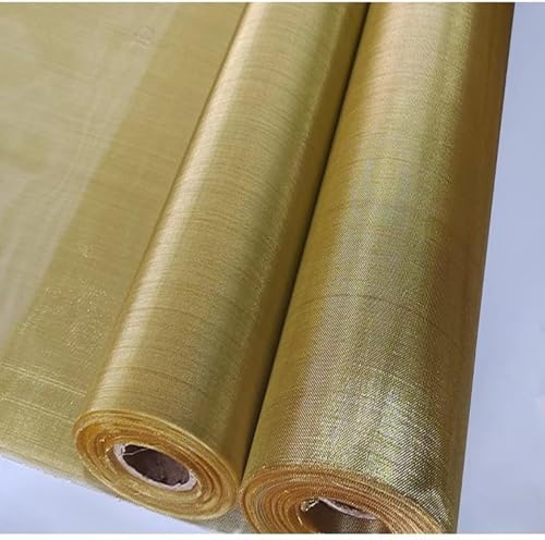 Das gewebte Kupfernetz, Gewebtes Messing-Kupferdraht-Geflecht, Gelb, 20–200 Maschen, 1 m x 1 m(60mesh 1x1m) von WEITINGKKK