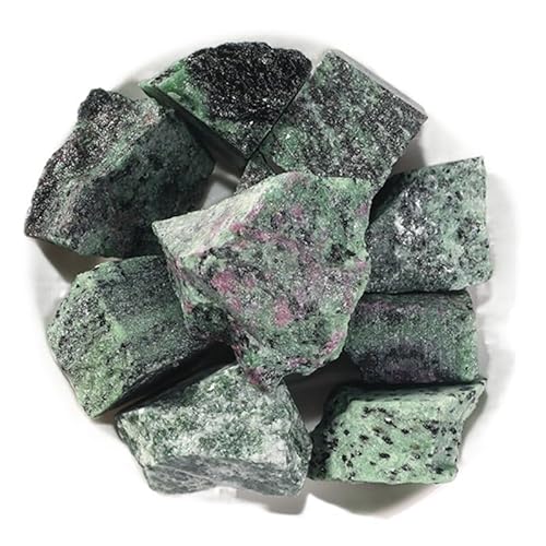 Fischfischsteine, Natürliche Kristalle Rohsteine ​​1-5cm for Aquarium Blumentopf Home Dekoration Landschaft(3-5cm100g) von WEITINGKKK