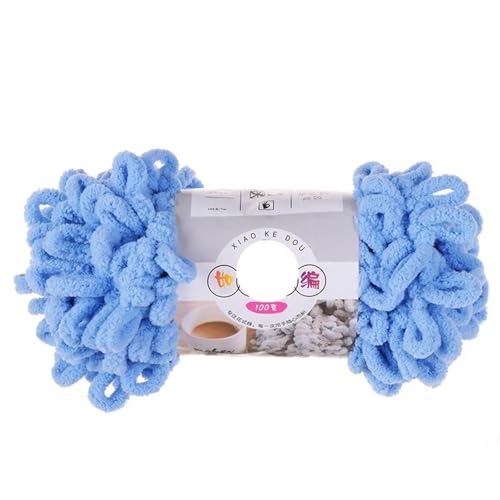 Hakenfeder, 1pc 100g Dickes Garn for Stricken DIY Hand Gestrickte Hause Kissen Decke Kreis Linie Chenille(Color-20) von WEITINGKKK