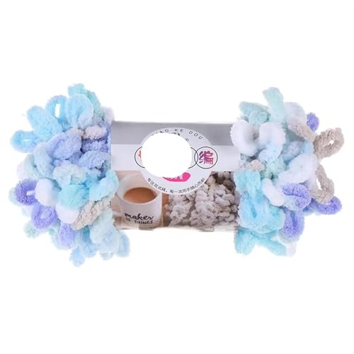 Hakenfeder, 1pc 100g Dickes Garn for Stricken DIY Hand Gestrickte Hause Kissen Decke Kreis Linie Chenille(Color-24) von WEITINGKKK