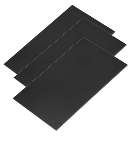 Harzschichten, Bakelit-Phenolharzplatten, 100 mm x 150 mm, Schwarz, mehrere Größen(5mm 3 tablets) von WEITINGKKK