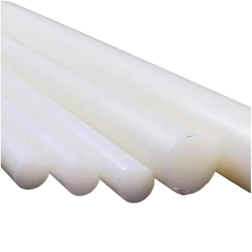 Hochdichte Polyethylen-Rundstange, 1 Stück weiße PA6-Nylonstange, 10 mm bis 100 mm Durchmesser, 250 mm Länge, for den industriellen Einsatz(85mm) von WEITINGKKK