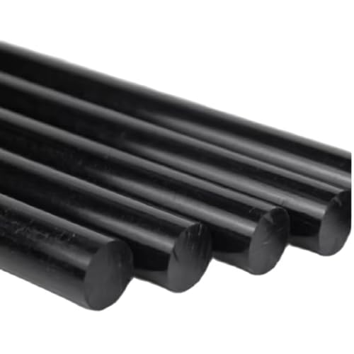 Hochdichte Polyethylen-Rundstange, 500 mm schwarzer Nylonstab PA6, mehrere Größen, Durchmesser 10–100 mm(95mm) von WEITINGKKK
