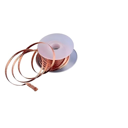 Schweißkern, 10 Stück Schweißdrähte Entlötlitze Klebeband Kupfer Lötzinn Entferner Reparaturwerkzeug Mehrere Größen(3.0meters X4.0mm) von WEITINGKKK