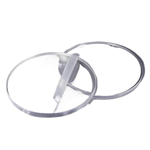 WEITINGKKK Acryl, 2 Stück, 500 mm Durchmesser, 2–10 mm Dicke, transparenter Kunststoffkreis for Heimwerkerarbeiten(8mm) von WEITINGKKK